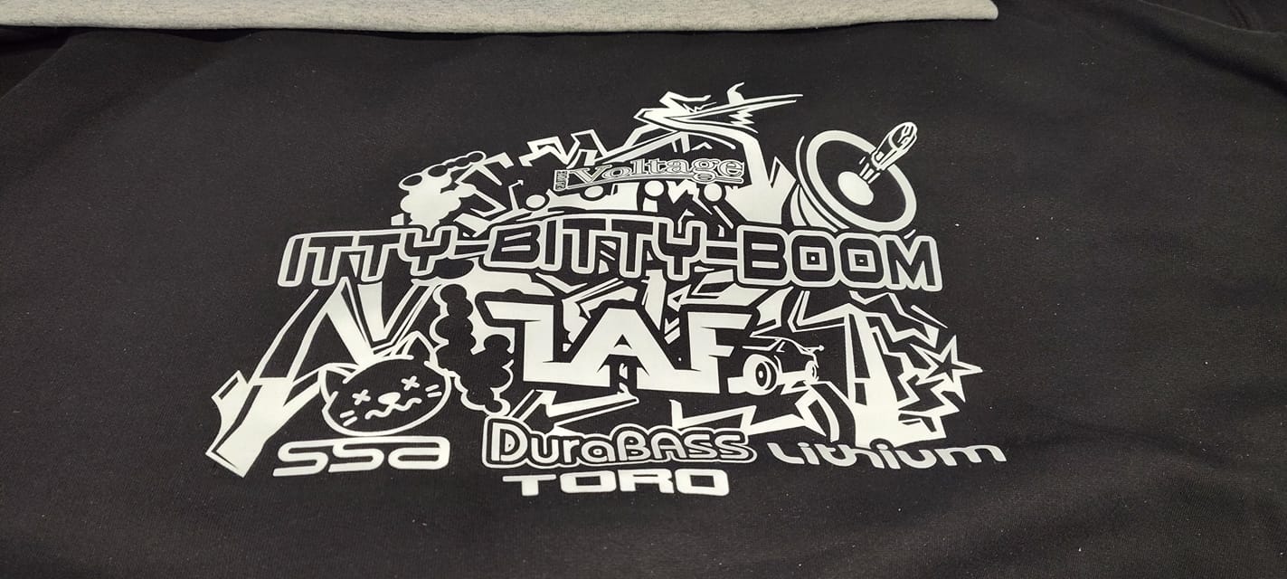 IBB T-SHIRT WITH WHITE LOGO ON BACK