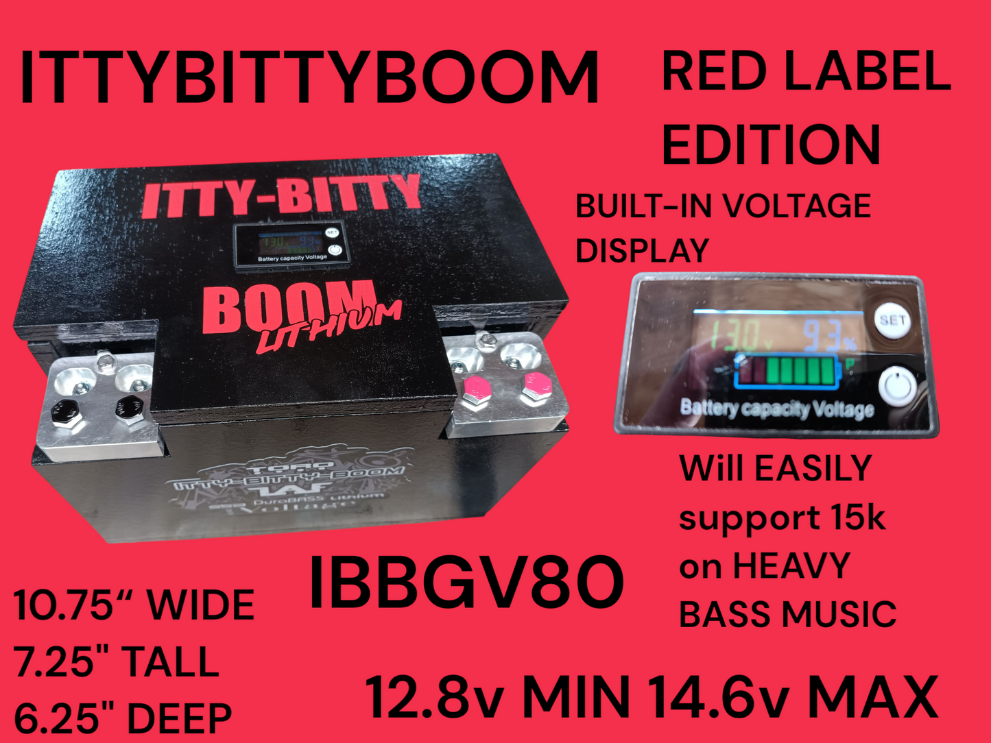 IBBGV80 RED LABLE EDITION