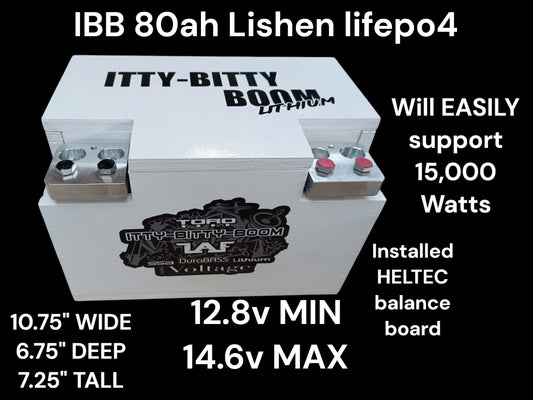 IBBGV80 WITH DELUX BUS BARS,   15,000 watts ON HEAVY BASS music