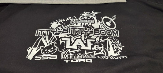 IBB T-SHIRT WITH WHITE LOGO ON BACK