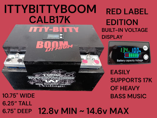 RED LABLE CALB17K WITH VOLTAGE METER
