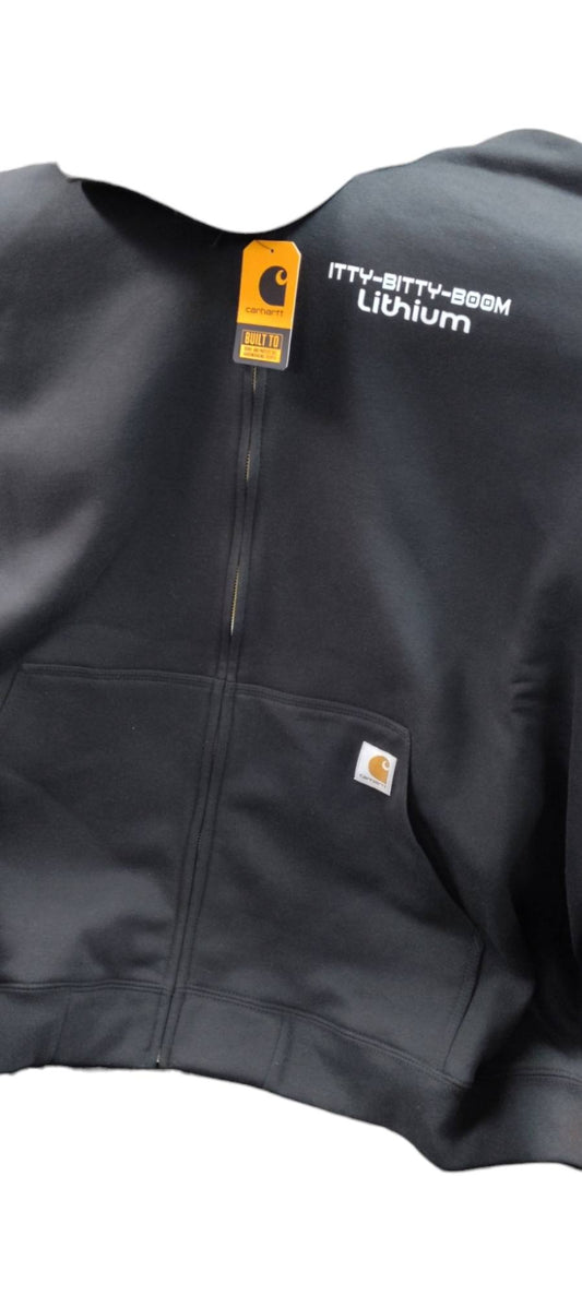 CARHARTT ZIP-UP BLACK