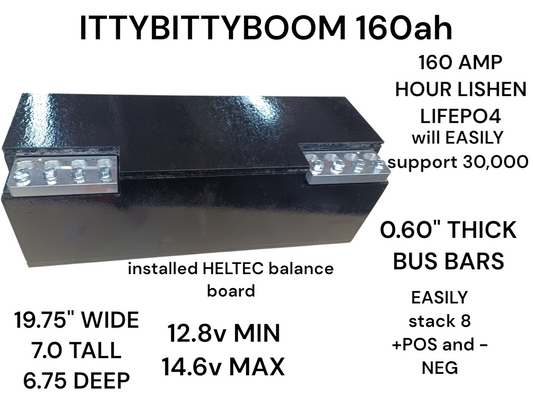 IBB 160 AMP HOUR LISHEN LIFEPO4